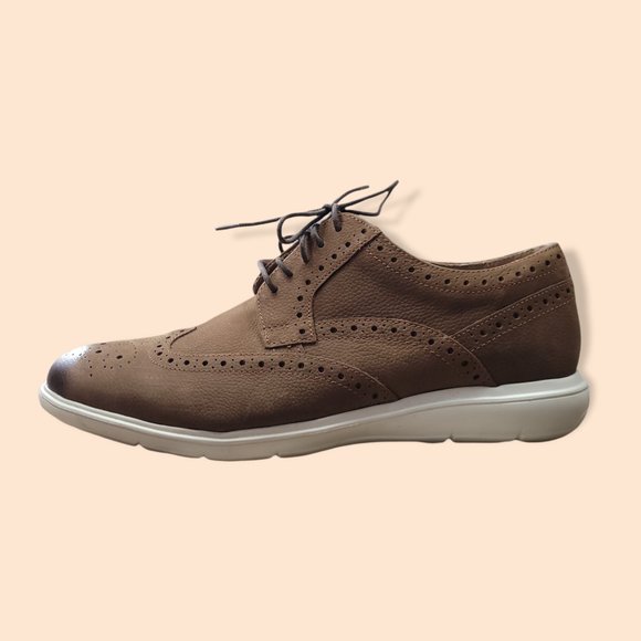 NWT Florsheim Men\'s Brown Leather Oxford Sneakers Size 9.5 main image 11